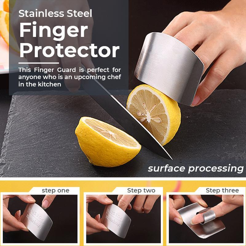 (🔥Hot Sale NOW- SAVE 48% OFF) Stainless Steel Finger Protector