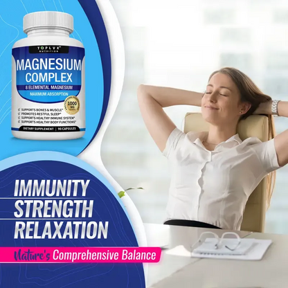 Magnesium Complex 8 Essential Magnesium Supplement Fitness Edible