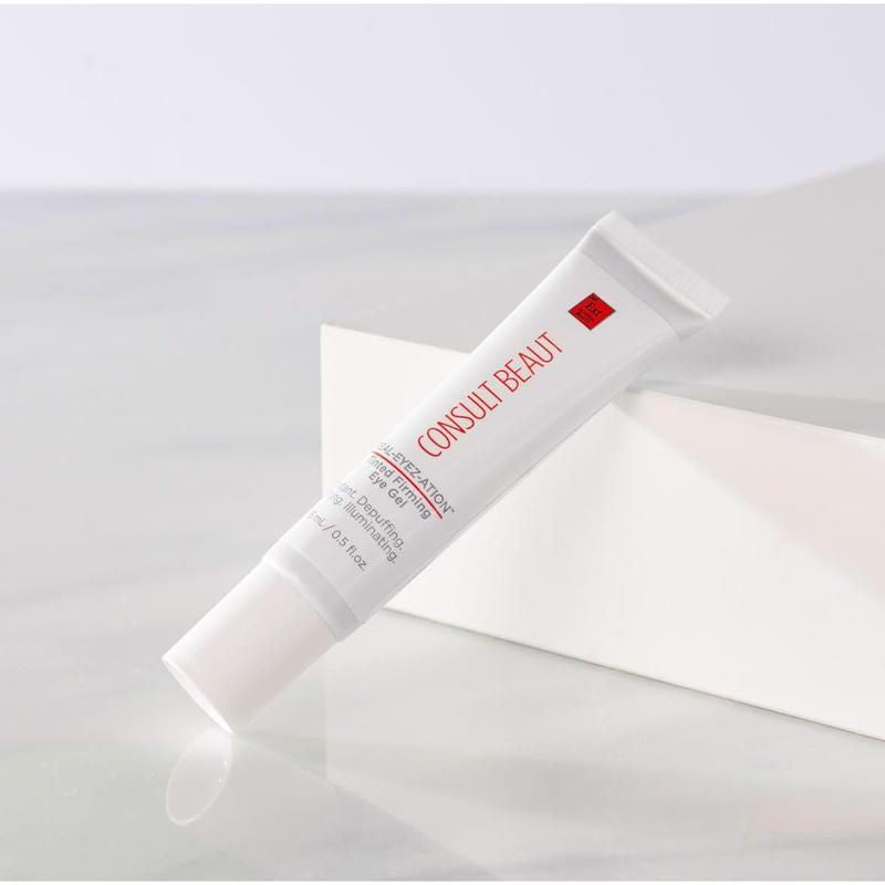 Consult Beaut REAL-EYEZ-ATION Tinted Firming Eye Gel – Instant Brightening & Smoothing Hydrating Peptide