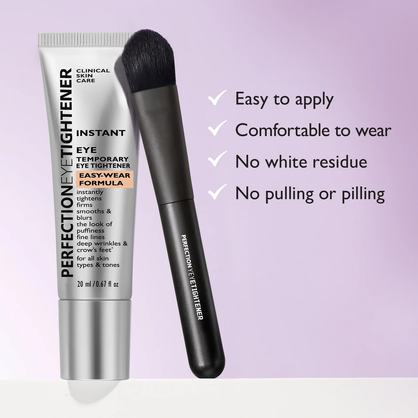 Final 3 Hours: 60%OFF🔥Instant Eye Tightener Easy- Wear Formula With Brush Free!
