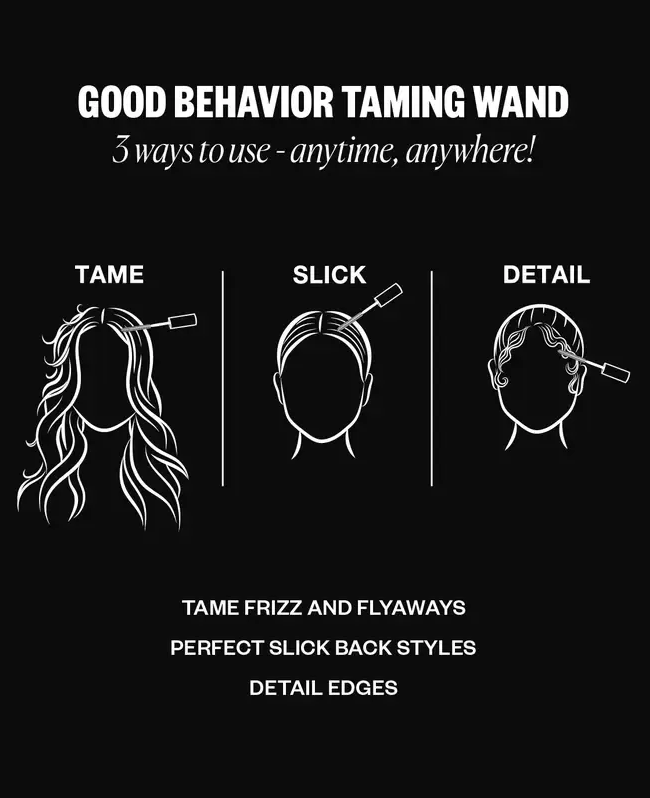 Good Behavior Frizz and Flyaway Lightweight Gel Hair Taming Wand